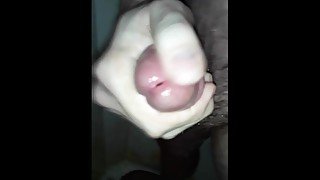 Stroking My Cock Hardcore In The Shower