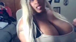 Monster boobs webcam ebony