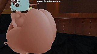 CUTE BBW IN GANG BANG WITH 4 BBCS 3 - IMVU