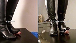 Amateur Bootjob in Wedges 1