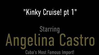 Cruise Cuties Virgo Peridot And Angelina Castro Take Turns Sucking Cock!