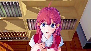 Itsuki Nakano The Quintessential Quintuplets 3d hentai 2/5