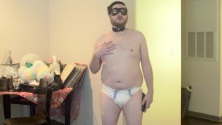 Diaper Slave Humiliation Confession and Dance