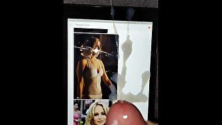 Jennifer Lawrence cum tribute, my best cum tribute so far.