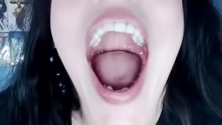 Up close mouth and pussy