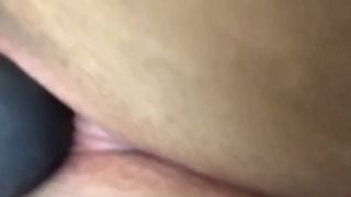 horny cum slut touches herself until shes coming for daddy - female orgasm