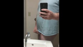 I masturbate in hospital bathroom