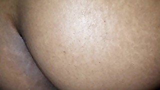 Ebony pussy gets black hard dick