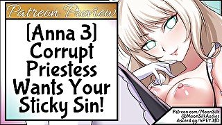 Anna 3 - Corrupt Priestess Wants Your Sticky Sin