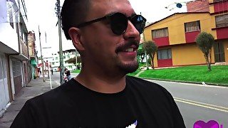Cold approached a Big Booty Latina in Colombia that lead to sex