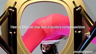 Girl Farts on You From Her Toilet Chair Peteuse Cute Farts