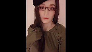 female mask disguise crossdresser transformation mtf 210