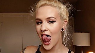 LONG TONGUE SPIT PORN