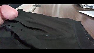 PitFanOne-Staining my undies with cum... again. Just a quick cumshot