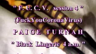 B.B.B. F.U.C.V. 04: Paige Turnah "BLack Lingerie"WMV with SLOMO