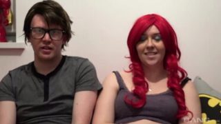 Lucy Lane and Devon Breeze in a nasty geeky threesome