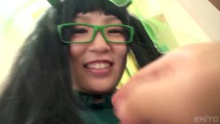 Amazing breasty Japanese young gal having a hard core fuck
