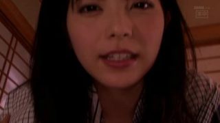 Amazing Japanese teenager Ai Uehara is in love with creampie