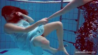 Dashka and vesta underwater teens