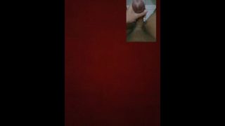 Videocall with jerking my dick