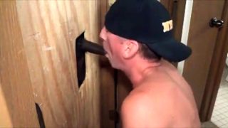 Sucking Black Cock At The Glory Hole