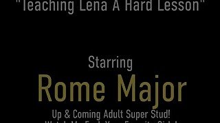 Lustful Blonde Lena Starr Gets That Wet Snatch Stuffed By Bull Rome Major!