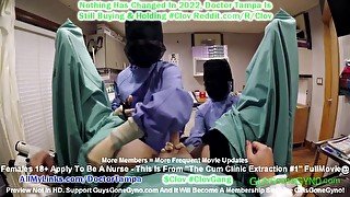 Semen Extraction #1 On Doctor Tampa Whos Taken By Nonbinary Medical Perverts To "The Cum Clinic"!!!