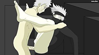 KAKASHI and OBITO : YAOI GAY