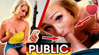 GERMAN TEEN Gabi Gold Fucked next to Berlin's top sight! PUBLIC! Dates66