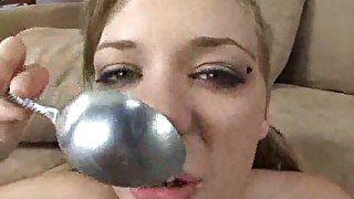 Saucy college whore squirts like a fountain while I fuck her