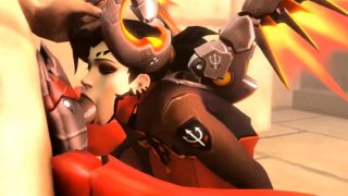 3D Sex Compilation of The Best Girl from Overwatch