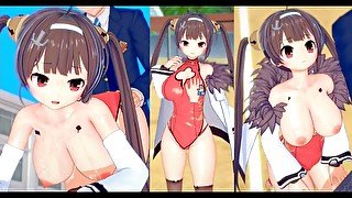 【エロゲーコイカツ！】アズールレーン 平海（ピンハイ）3DCG巨乳アニメ動画[Hentai Game Koikatsu! Azur Lane Ping Hai(Anime 3DCG Video)]