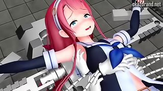 Knakore MMD kusuguri kawakaze 2