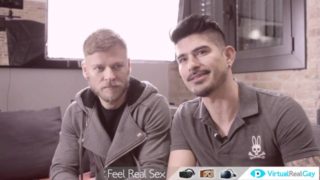 Happy sex year - VR Gay porn featurette