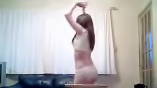Amateur Teen Dancing in Her Cute Panties
