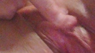 Jerking my big clit, moaning, and talking dirty