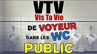 Vis ta vie de Voyeur Gay dans les WC public ! Audio porno français