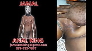 JAMAL ANAL KING BUSTED A HUGE LOAD IN HER ASSHOLE