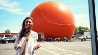 The world's biggest Orange! (Exclusive Drone Footage)!