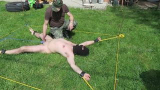 Czech BDSM Camp - Action in grass