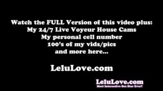 Lelu Love-Anal Plug POV Blowjob Facial