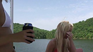 Cute Coeds on the Lake Real Amateur Teens