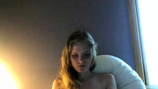 Horniest Amateur COllege Blonde Teen doggied on Webcam