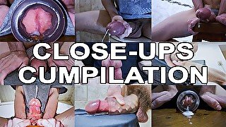 Close-Ups Cumpilation #1 - 15 Cumshots with closeups views