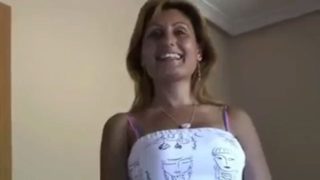 Lavish spanish mom home sex