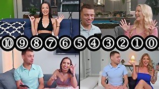 BANGBROS - Never Have I Ever Compilation With Slimthick Vic, Ms. Dames, Bailey Base, and Freya Von D