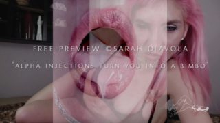 Alpha Injections Turn you into a BIMBO! (FREE PREVIEW) copyright Sarah DiAvola