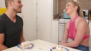 Reality Junkies - Blonde Goddess Kay Karter Gets Cum All Over Her Sweet Pussy As A Birthday Present