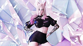 [MMD] GFRIEND - MAGO Ahri KDA Hot Kpop Dance 4K 60FPS