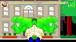 Zangief fucks the Hulk